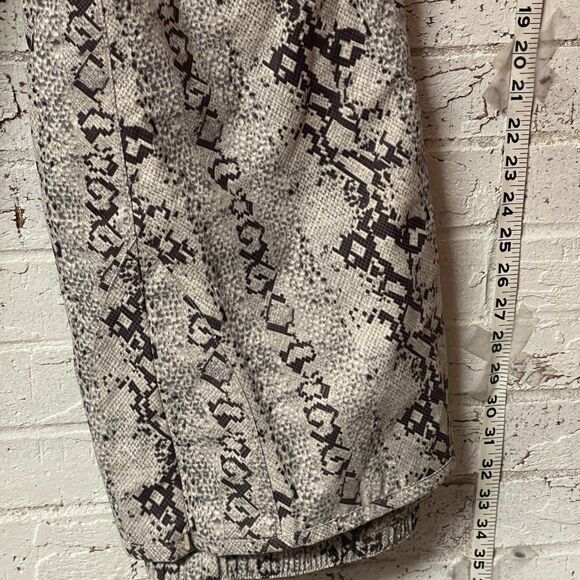Cold As Ice Snakeprint Black White Snow Board Ski Pants Recco Small - Picture 4 of 14